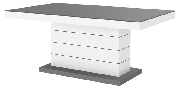 Konferenční stolek Morales (šedobílý mat)