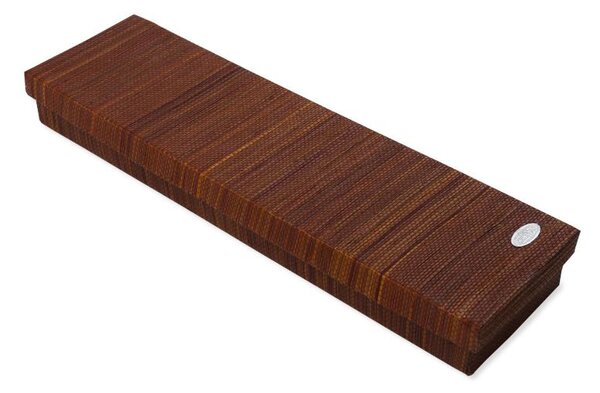 Prostírání GRASS box 2 ks tmavě hnědá běhoun delší strana 100-170 cm