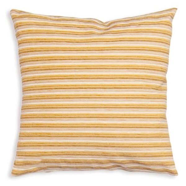 Povlak SOFA proužky žlutá 45 x 45 cm