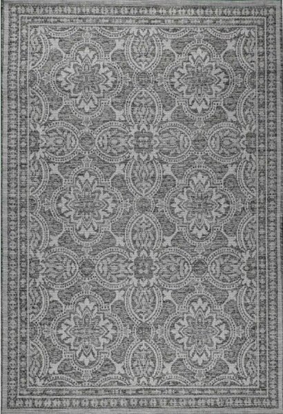 Vopi | Kusový koberec Flat 21193-ivory/silver/taupe - 140 x 200 cm