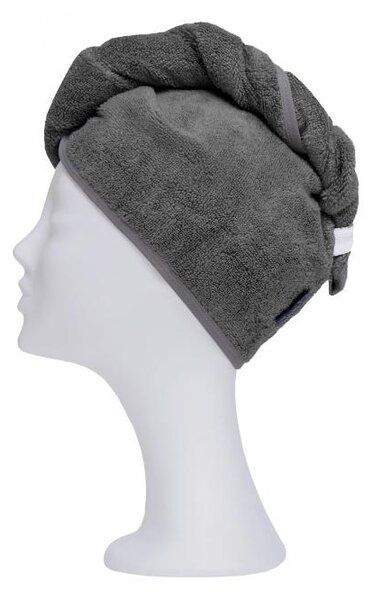 Modalový turban MODAL SOFT tmavě šedá turban 70 cm