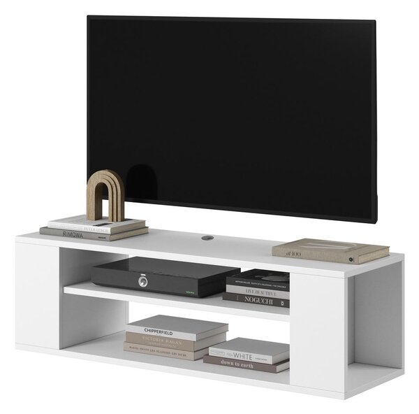 TV skříňka/stolek Walker 100 (bílá). Akce -13%
