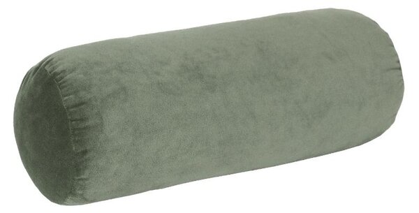 Polštářek - válec VELVET khaki 15 x 40 cm