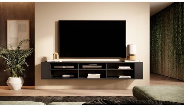 TV skříňka/stolek Walker 175 (černá). Akce -15%