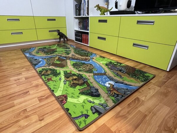 Dětský koberec Dino 100x150 cm