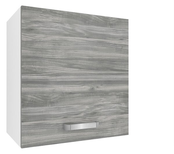 Kuchyňská skříňka Belini horní 60 cm šedý antracit Glamour Wood TOR SG60/1/WT/GW1/0/U
