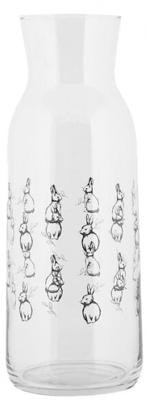 Skleněná karafa na vodu s králíčky Bunny Buddies – 1000 ml