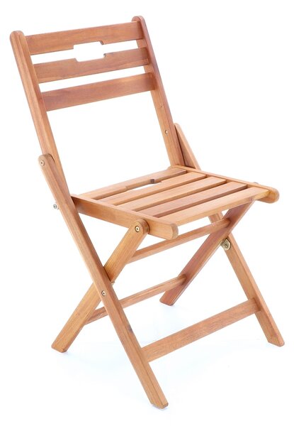 Zahradní stolová sestava Kled - 2 místa, hnědá