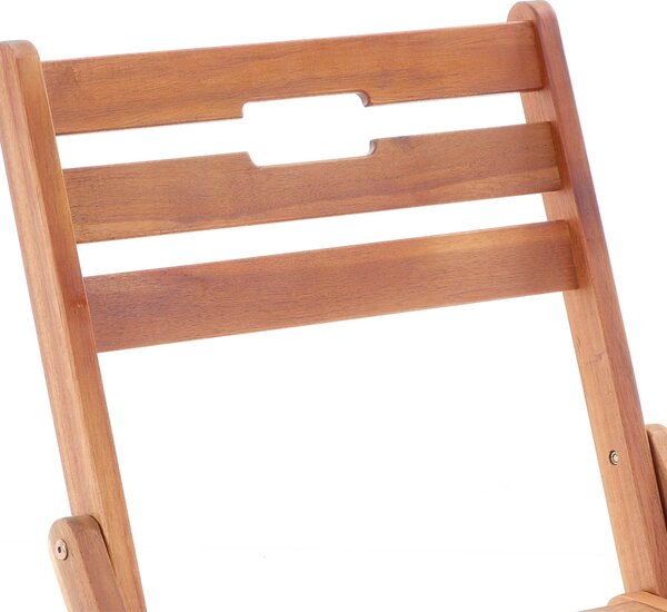 Zahradní stolová sestava Kled - 2 místa, hnědá