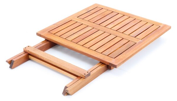 Zahradní stolová sestava Kled - 2 místa, hnědá