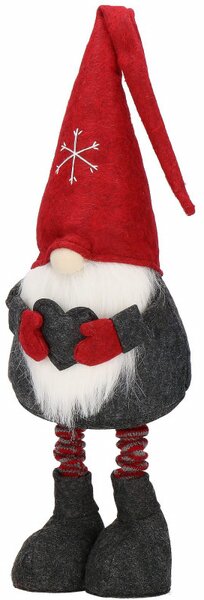 Skřítek GNOM se srdcem, nastavitelný 70-88 cm