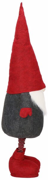 Skřítek GNOM s červenou čepicí, nastavitelný 60-90 cm