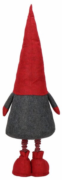 Skřítek GNOM s červenou čepicí, nastavitelný 60-90 cm
