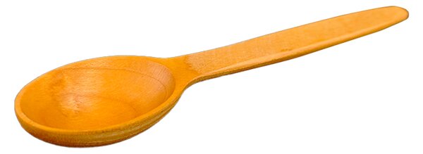 AMADEA Dřevěná lžička malá, masivní dřevo, délka 14,5 cm