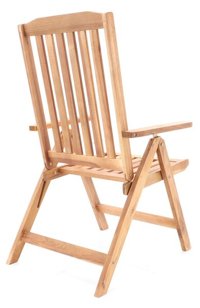 Zahradní židle Kobe, hnědá