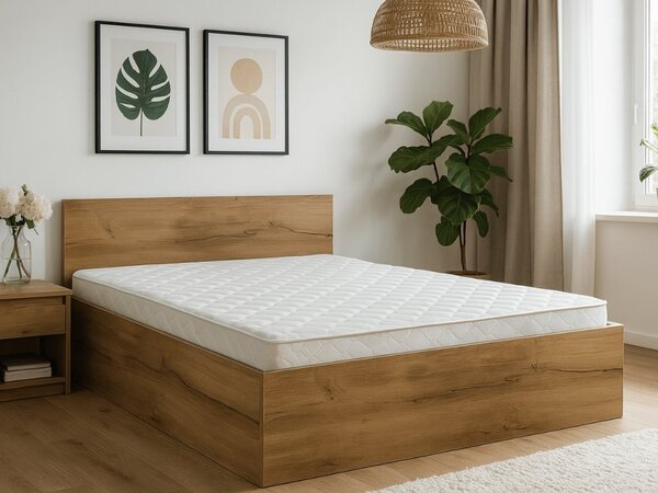 Postel SOFIA 120 x 200 cm, dub artisan