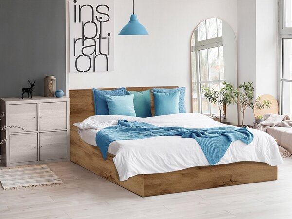 Postel SOFIA 120 x 200 cm, dub artisan