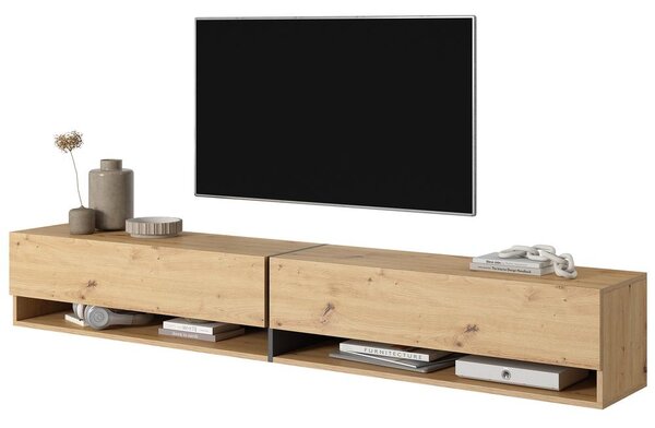 TV skříňka/stolek Myrtha 200 (dub artisan). Akce -15%