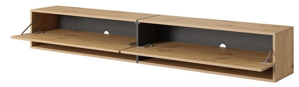 TV skříňka/stolek Myrtha 200 (dub artisan). Akce -15%