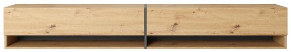 TV skříňka/stolek Myrtha 200 (dub artisan). Akce -15%