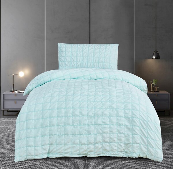 Jahu Modern House krepové povlečení - mint Rozměr: 1x 70 x 90 a 1x 140 x 200 cm