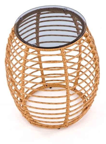 Zahradní stolek Barrel, ratan