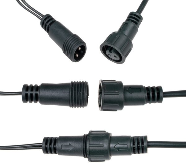 LED světelný řetěz - 41,5m, 500LED, IP44, teplá bílá