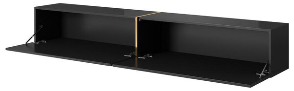 TV skříňka/stolek Bakira 200 (černá). Akce -7%