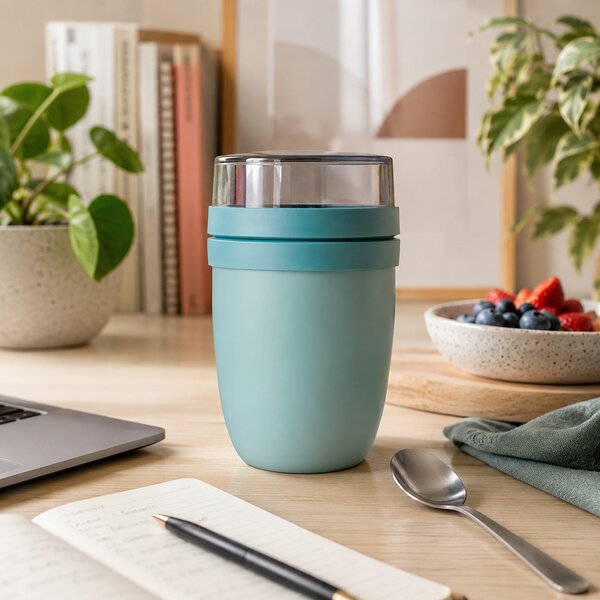 Termobox z nerezové oceli Ellipse 500ml, Mepal, tyrkysový