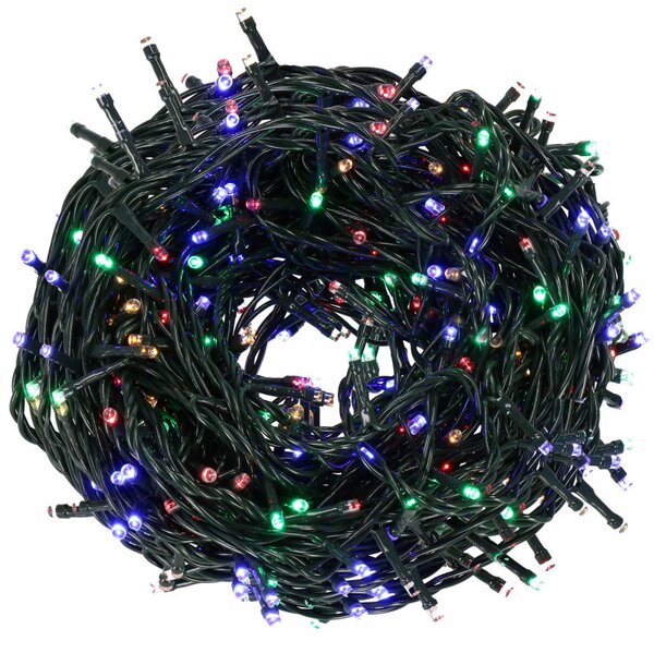 LED světelný řetěz - 81,5m, 1000LED, IP44, multicolor