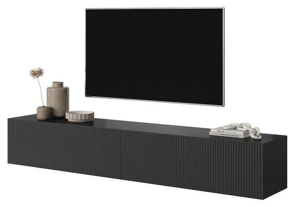 TV skříňka/stolek Vertigo 175 (černá). Akce -12%