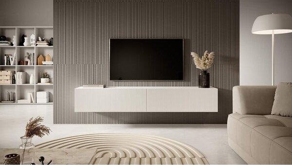 TV skříňka/stolek Vertigo 175 (bílá). Akce -8%