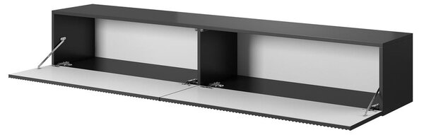 TV skříňka/stolek Vertigo 175 (černá). Akce -12%