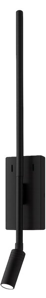 Nástěnné svítidlo Torch, 1x černé kovové stínítko + 1x LED 3w, b
