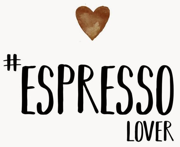 Sada papírových ubrousků Espresso Lover, 60 dílů