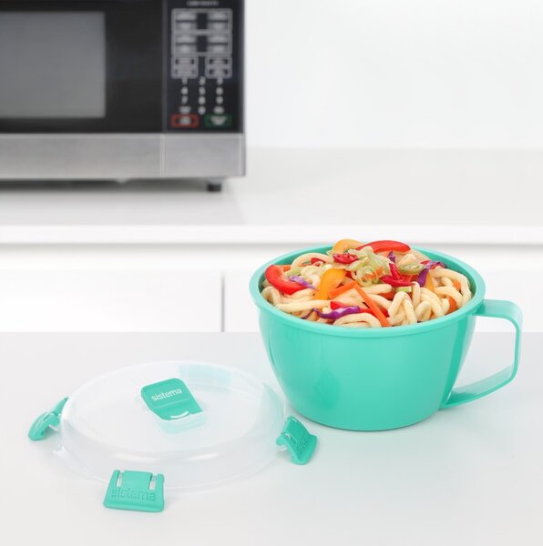 Sistema Dóza na nudle a hranolky Microwave Noodle 940 ml, mátová
