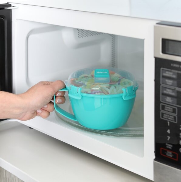 Sistema Dóza na nudle a hranolky Microwave Noodle 940 ml, mátová