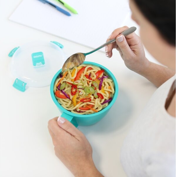 Sistema Dóza na nudle a hranolky Microwave Noodle 940 ml, mátová
