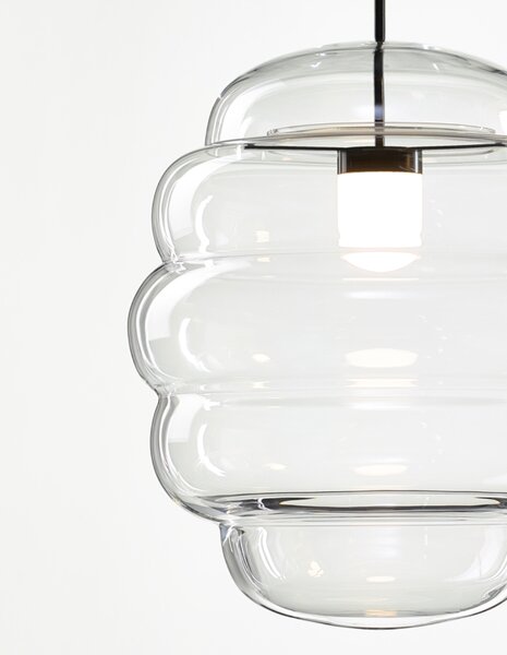 Bomma Luxusní závěsné svítidlo Blimp small, ø 30 cm bez baldachýnu Barva: Amber