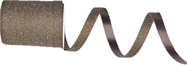 Stuha polypropylenová BOBINE STARLIGHT BRONZE bronzová 10mm x 15m