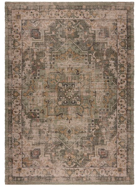 Flair Rugs, Kusový koberec Nadya Selena Green, 80x150, zelená, ložnice