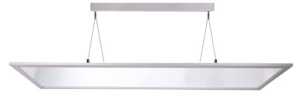 Deko-Light LED závěsné světlo 3422 hranaté, dip-switch hliník, stmívatelný, Hliník / šedá / zinek, Pracovna / kancelář, Hliník, Moderní