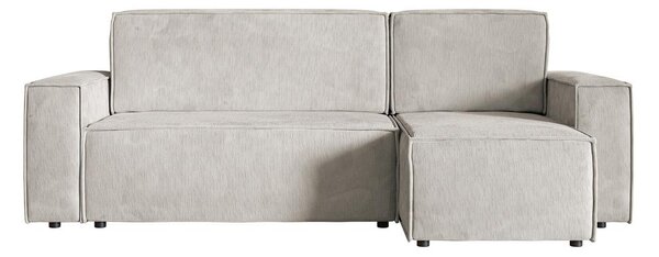Rohová sedací souprava Copenhagen L (písková + černá)