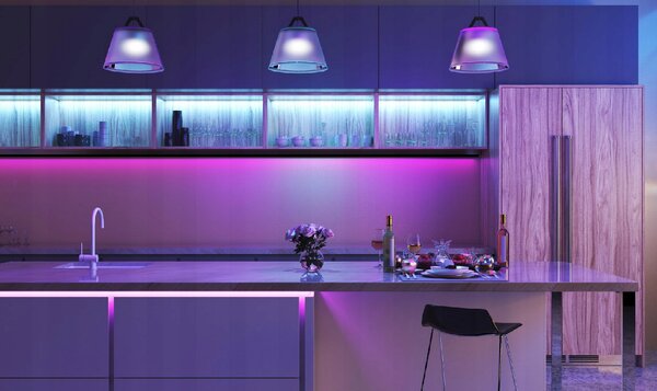 LED pásek - SMD 5050 - RGB - 5m - 60LED/m - 14,4W/h - IP20 - s konektorem EcoLight