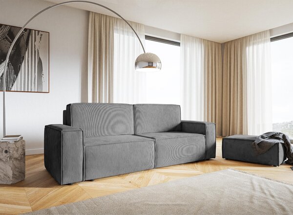 Pohovka trojsedačka Copenhagen (popel + černá)