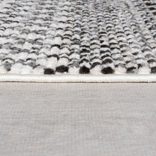 Flair Rugs, AKCE: 240x320 cm Kusový koberec Santiago Camino Black/White, černobílá, ložnice