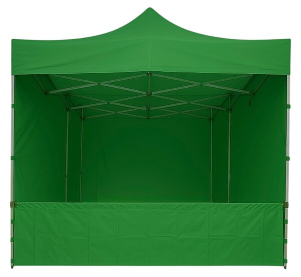 Polobočnice pro nůžkový stan 4,5m ALU barva Bílá