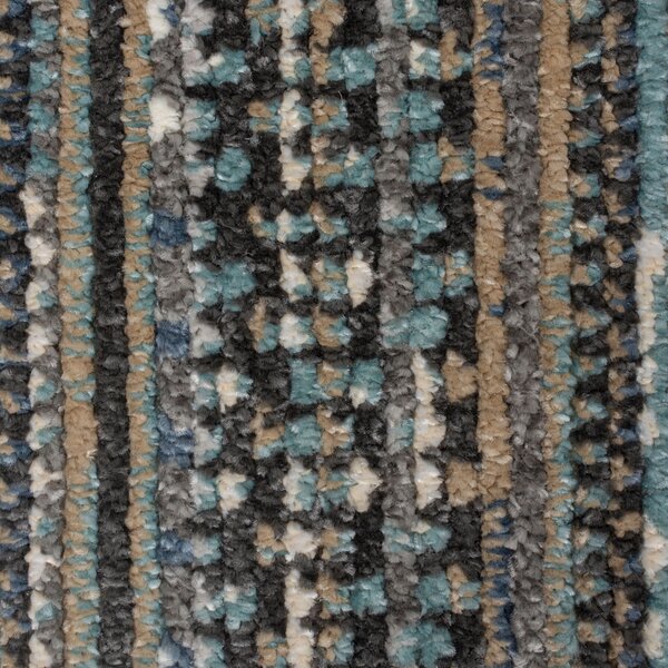 Flair Rugs, Běhoun Santiago Camino Blue, 60x230, modrá, ložnice
