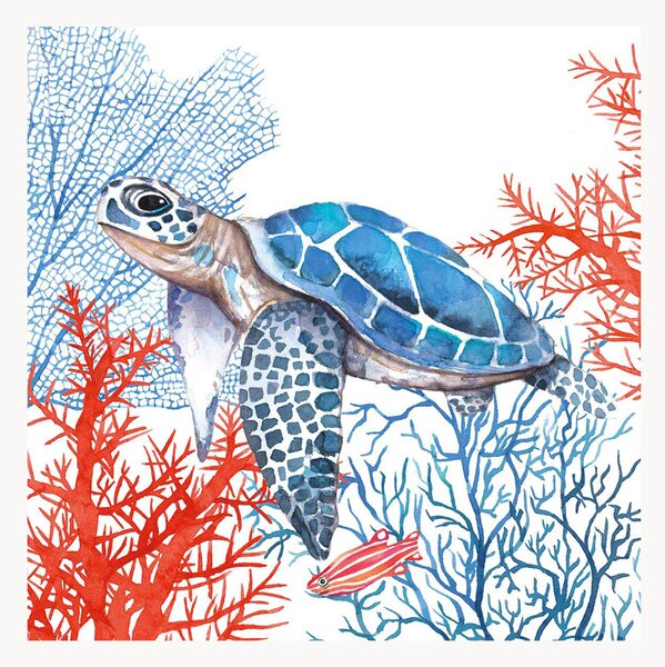 Sada papírových ubrousků The Turtle, 40 dílů