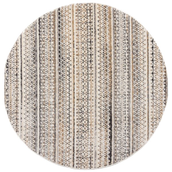 Flair Rugs, Kusový koberec Santiago Camino Natural kruh, 160x160 (průměr) kruh, béžová, ložnice